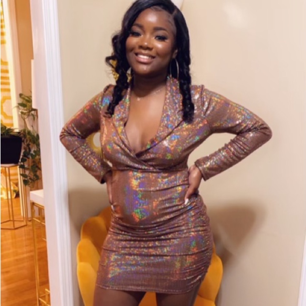 Pretty brown dress